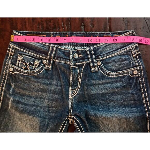 Rock Revival Denisa Straight Y2K Jeans - Size 29 - Picture 4 of 14
